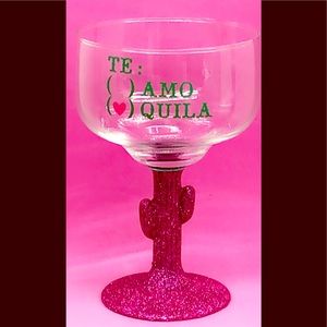 Pink Tequila Glass